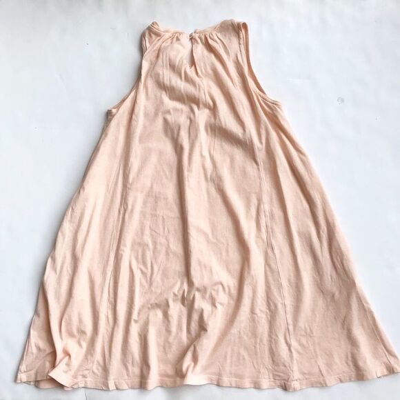 Crewcuts peachy flowy dress VGUC - very light discolouration 10Y - Picture 6 of 6